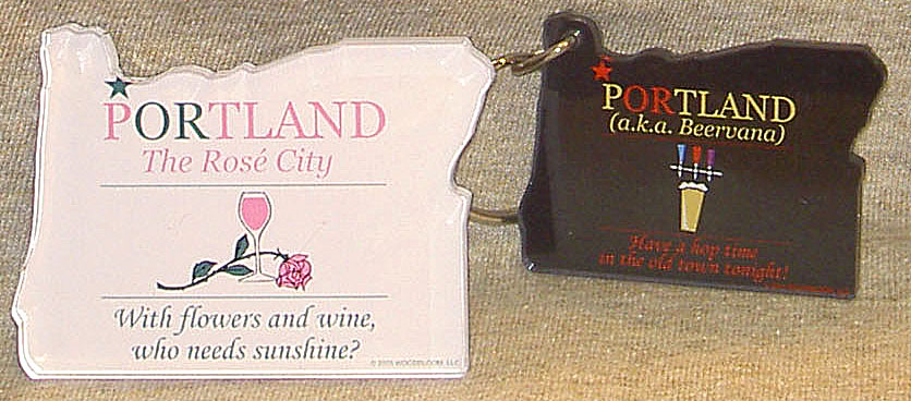 PORTLAND Gear keyring and magnet
